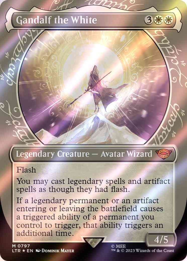 Gandalf the White [797] [Ring Showcase] [The Lord of the Rings: Tales of Middle-earth] [Surge Foil]