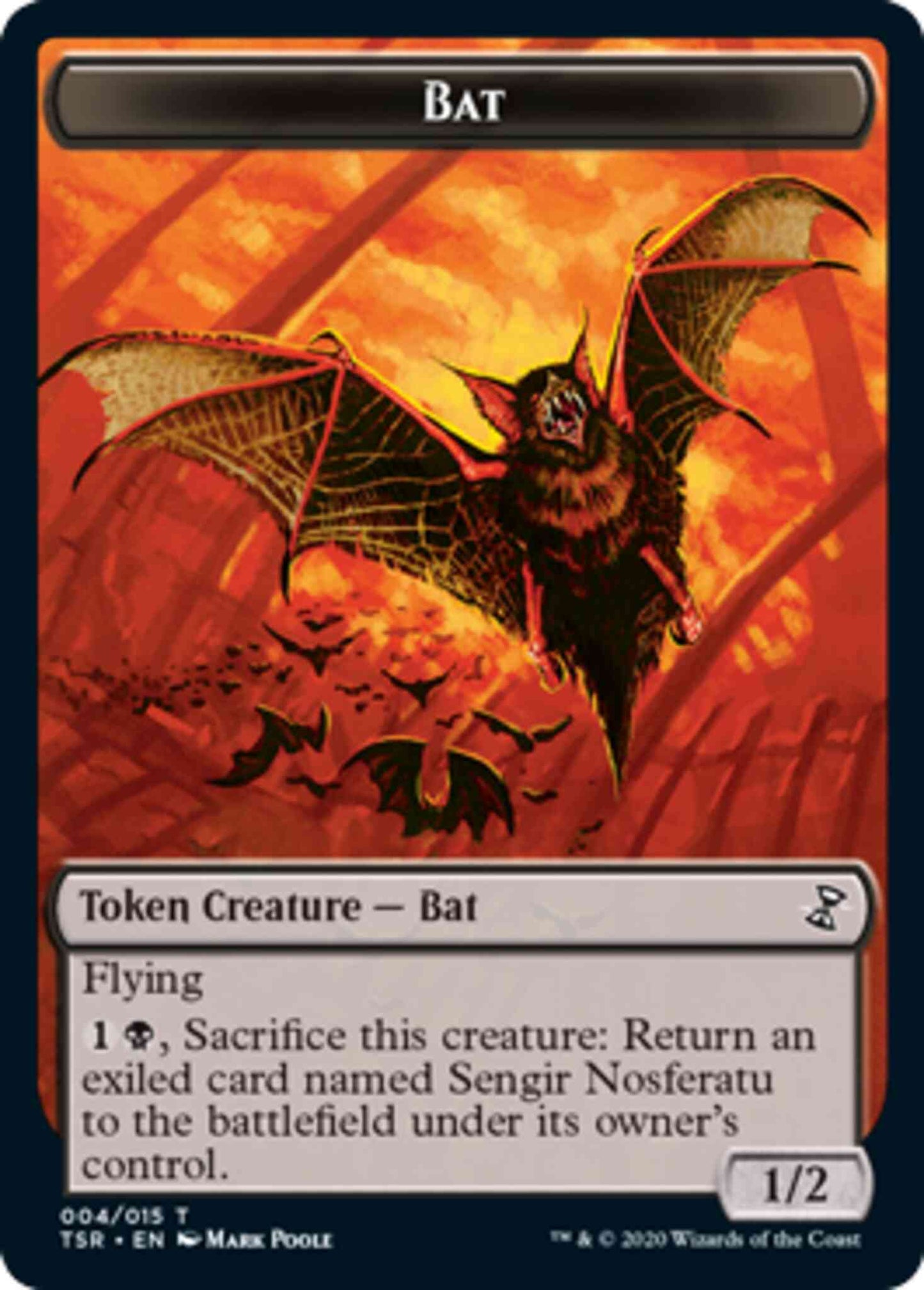 Bat Token [04] [Time Spiral Remastered Tokens] [Non-Foil]