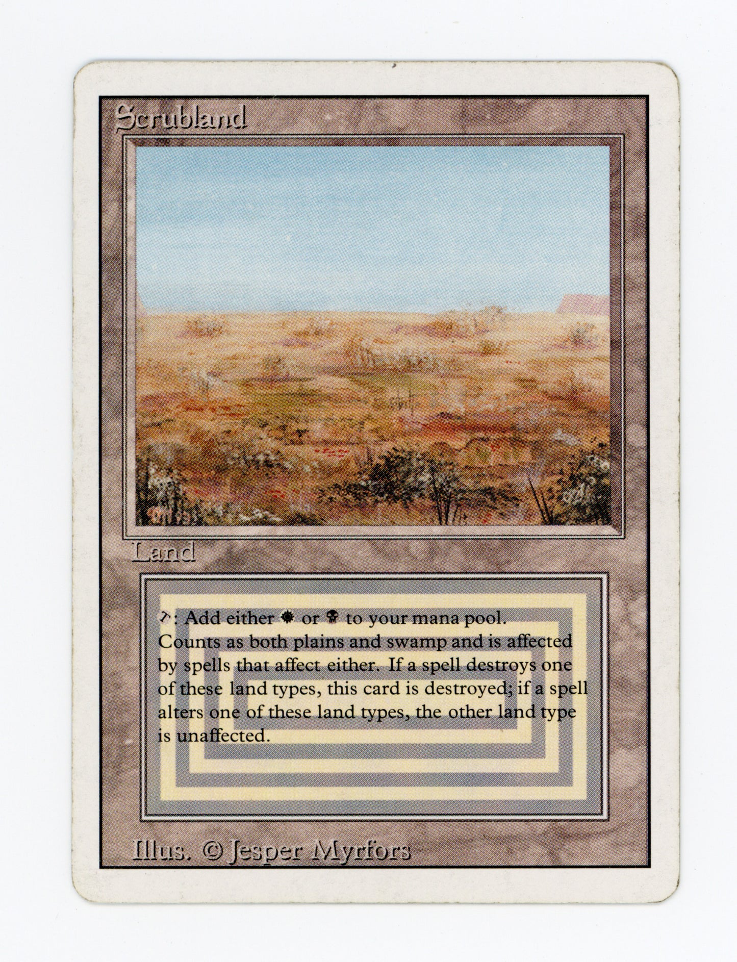 Scrubland — ID 19296