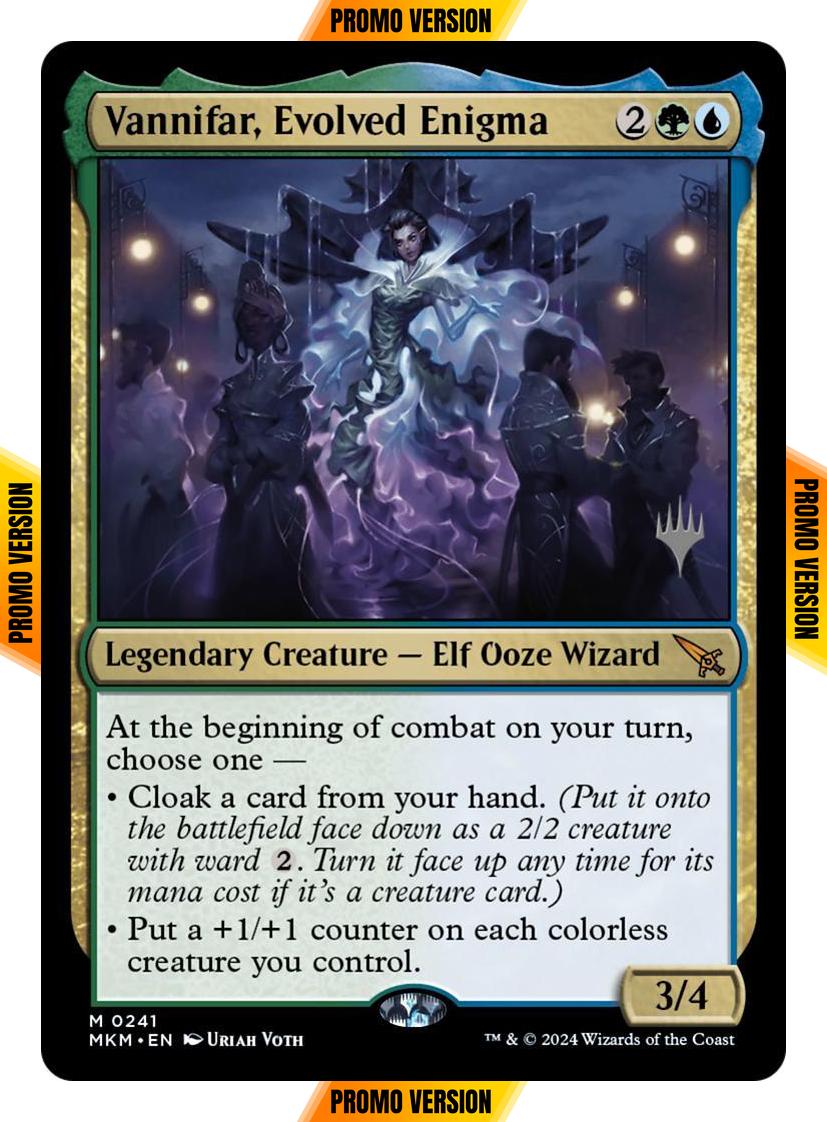 Vannifar, Evolved Enigma [241p] [Promo Pack] [Murders at Karlov Manor: Promos] [Non-Foil]