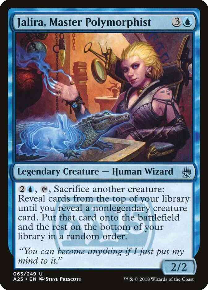 Jalira, Master Polymorphist [63] [Masters 25] [Non-Foil]