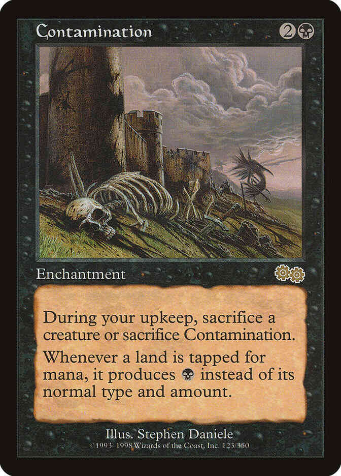 Contamination [123] [Urza's Saga] [Non-Foil]