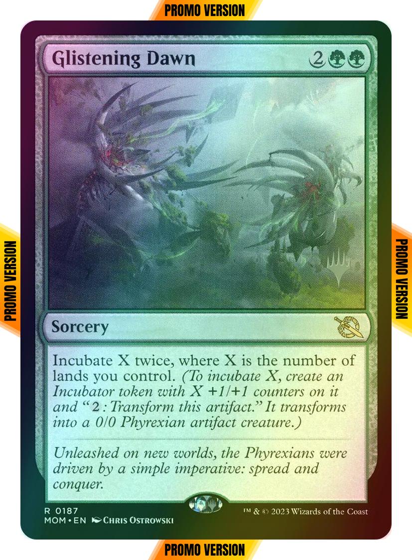 Glistening Dawn [187p] [Promo Pack] [March of the Machine: Promos] [Foil]