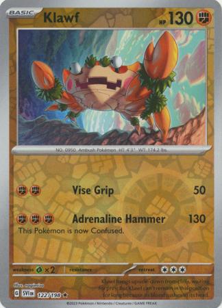 Klawf - 122/198 - Rare [sv01-122] [Reverse Holo]
