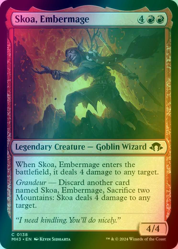 Skoa, Embermage [138] [Modern Horizons 3] [Foil]