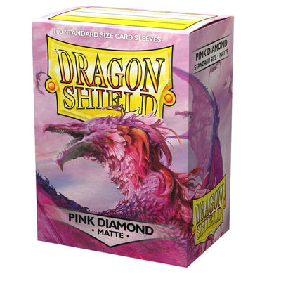 Dragon Shield Matte - Standard Sleeves - 100ct - Pink Diamond