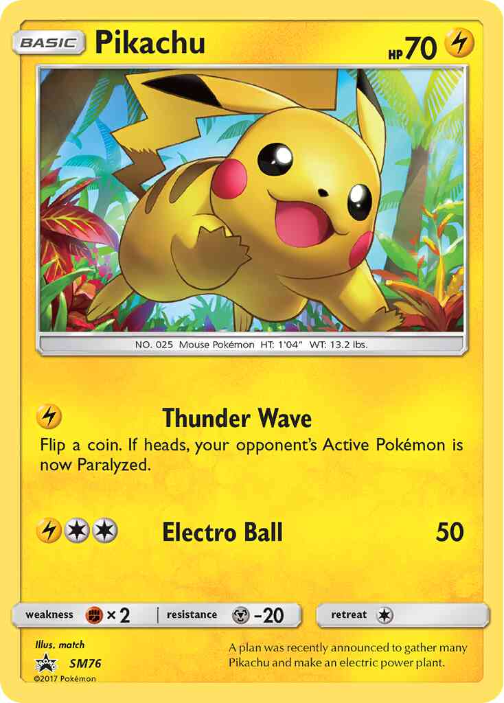 Pikachu - SM76 - Promo [smp-SM76] [Holo]
