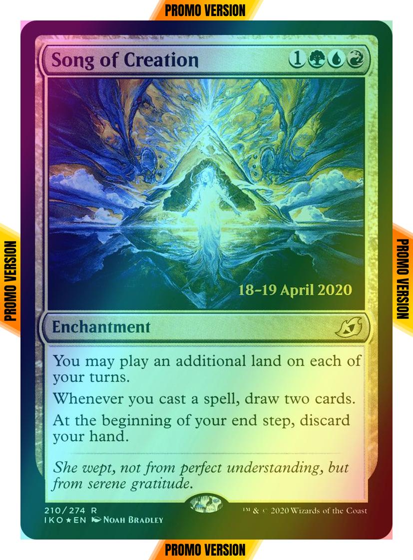 Song of Creation [Prerelease] [210s] [Ikoria: Lair of Behemoths Promos] [Foil]