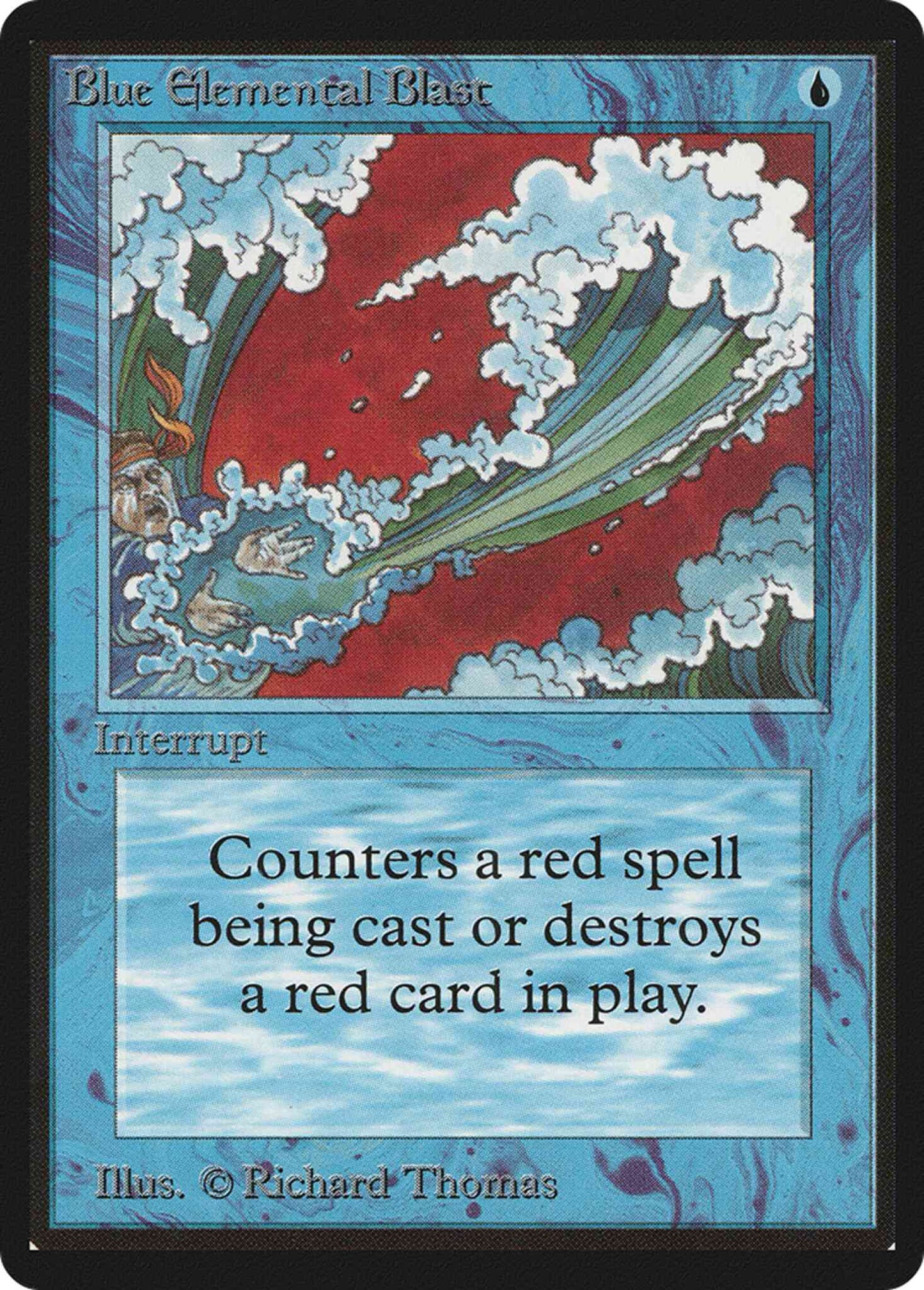 Blue Elemental Blast [50] [Limited Edition Beta] [Non-Foil]