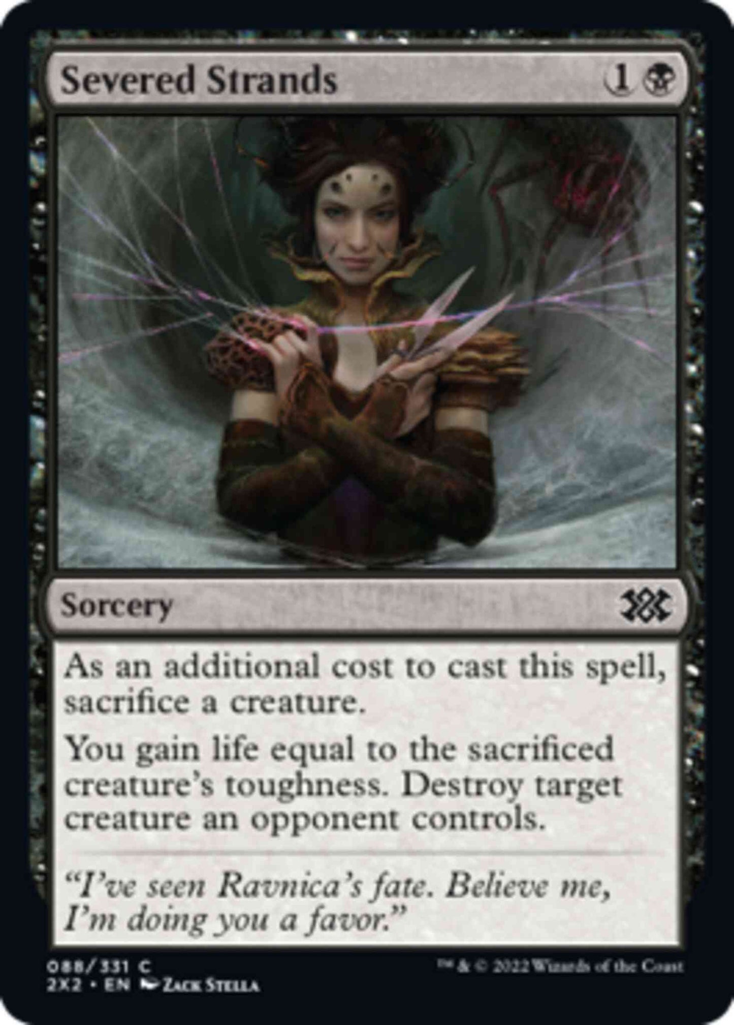 Severed Strands [88] [Double Masters 2022] [Non-Foil]