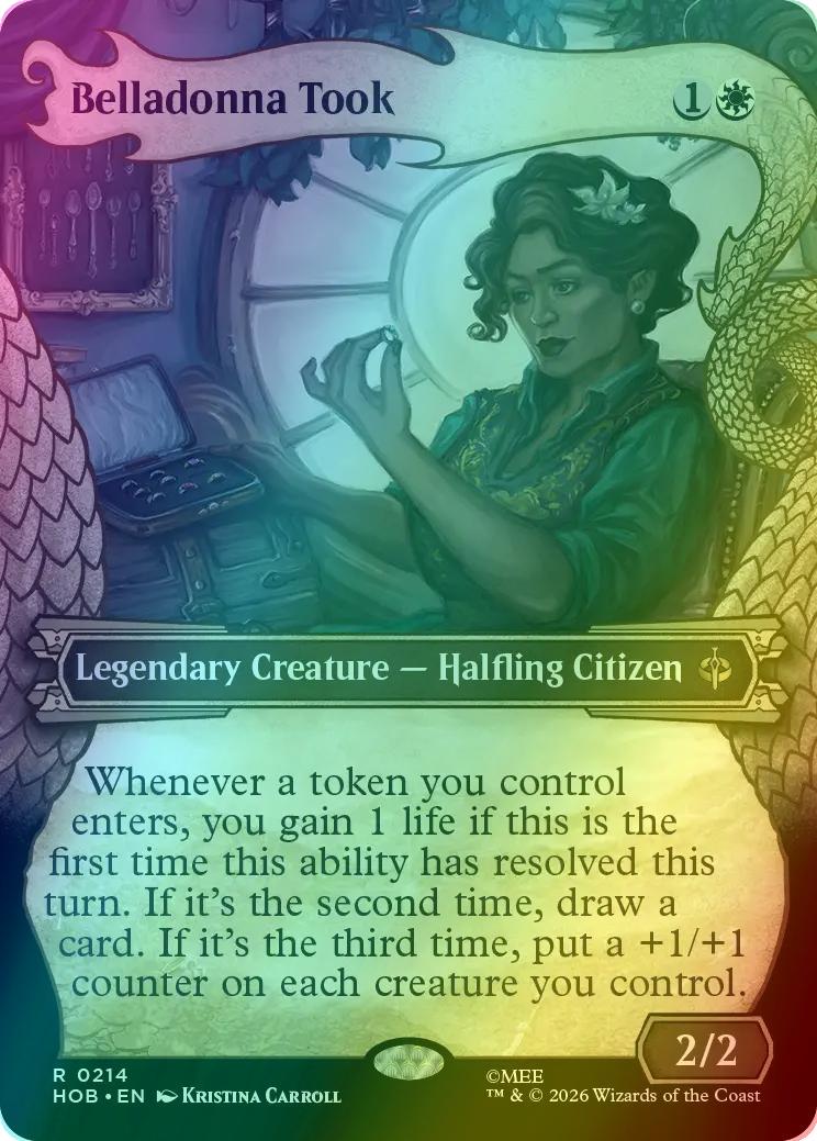 Belladonna Took [214] [Borderless] [Dragon Hoard] [The Hobbit] [Foil]