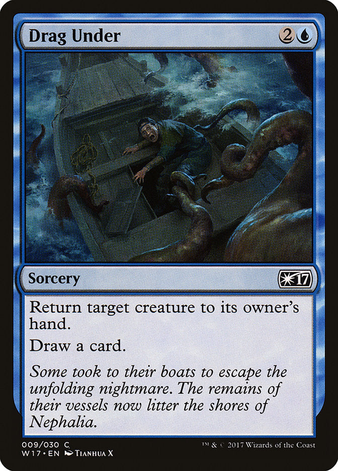 Drag Under [9] [Welcome Deck 2017] [Non-Foil]