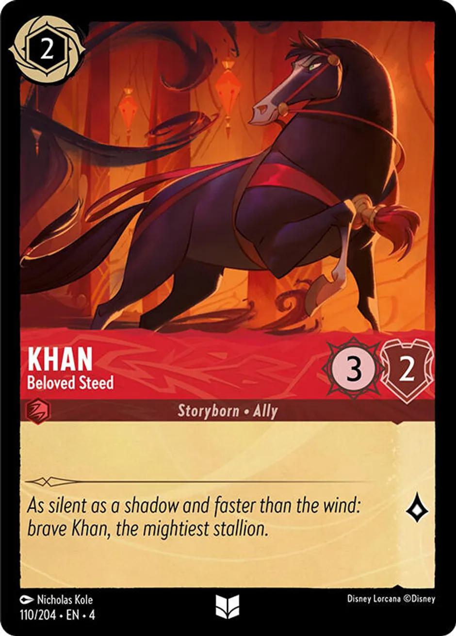 Khan - Beloved Steed - 110/204 [Ursula's Return] [Cold Foil]