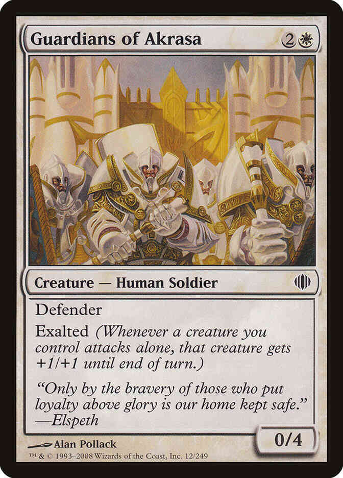 Guardians of Akrasa [12] [Shards Of Alara] [Non-Foil]