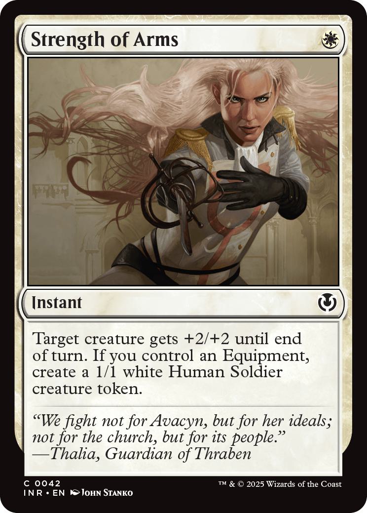 Strength of Arms [42] [Innistrad Remastered] [Non-Foil]