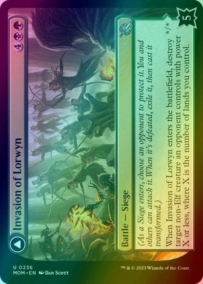 Invasion of Lorwyn // Winnowing Forces [236] [March of the Machine] [Foil]