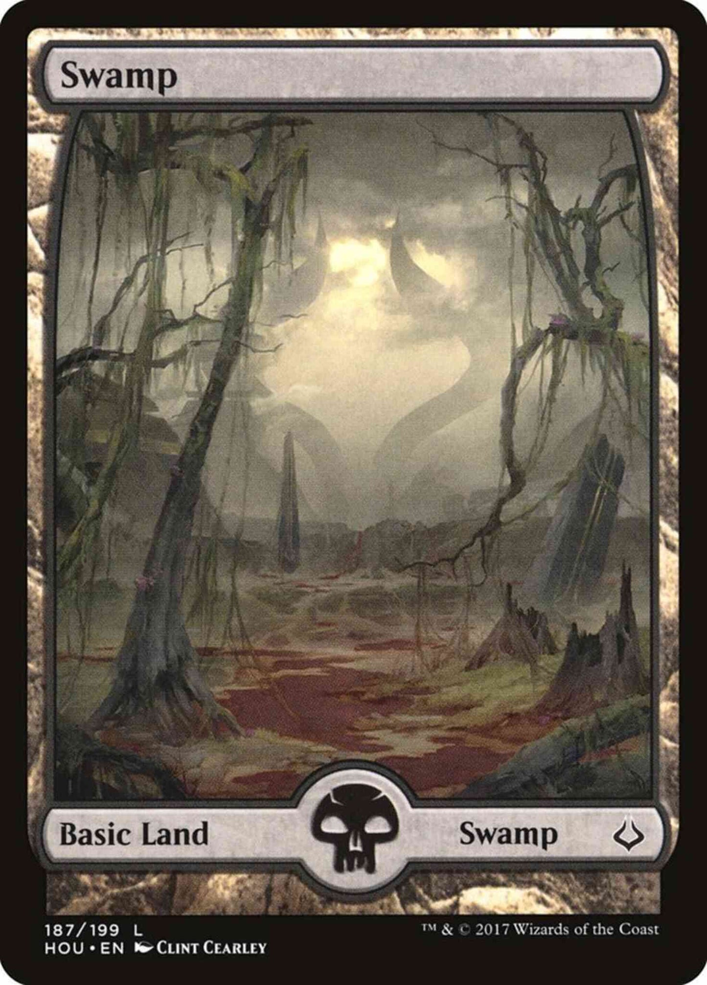 Swamp [187] [Full Art] [Hour of Devastation] [Non-Foil]