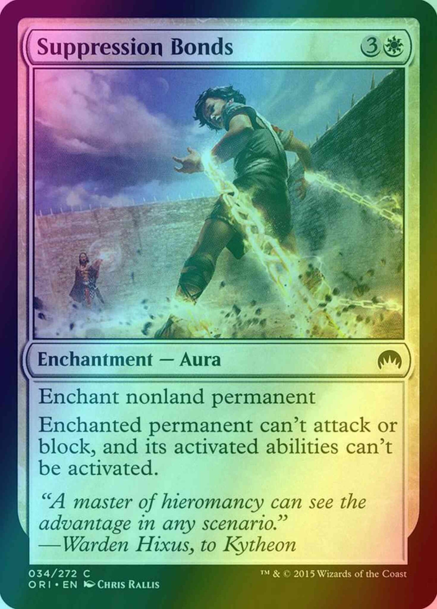 Suppression Bonds [34] [Magic Origins] [Foil]