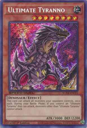 Ultimate Tyranno - SGX4-ENC01 - Secret Rare - 1st Edition