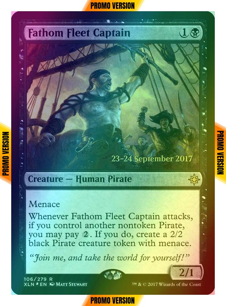 Fathom Fleet Captain [106s] [Ixalan Promos] [Foil]