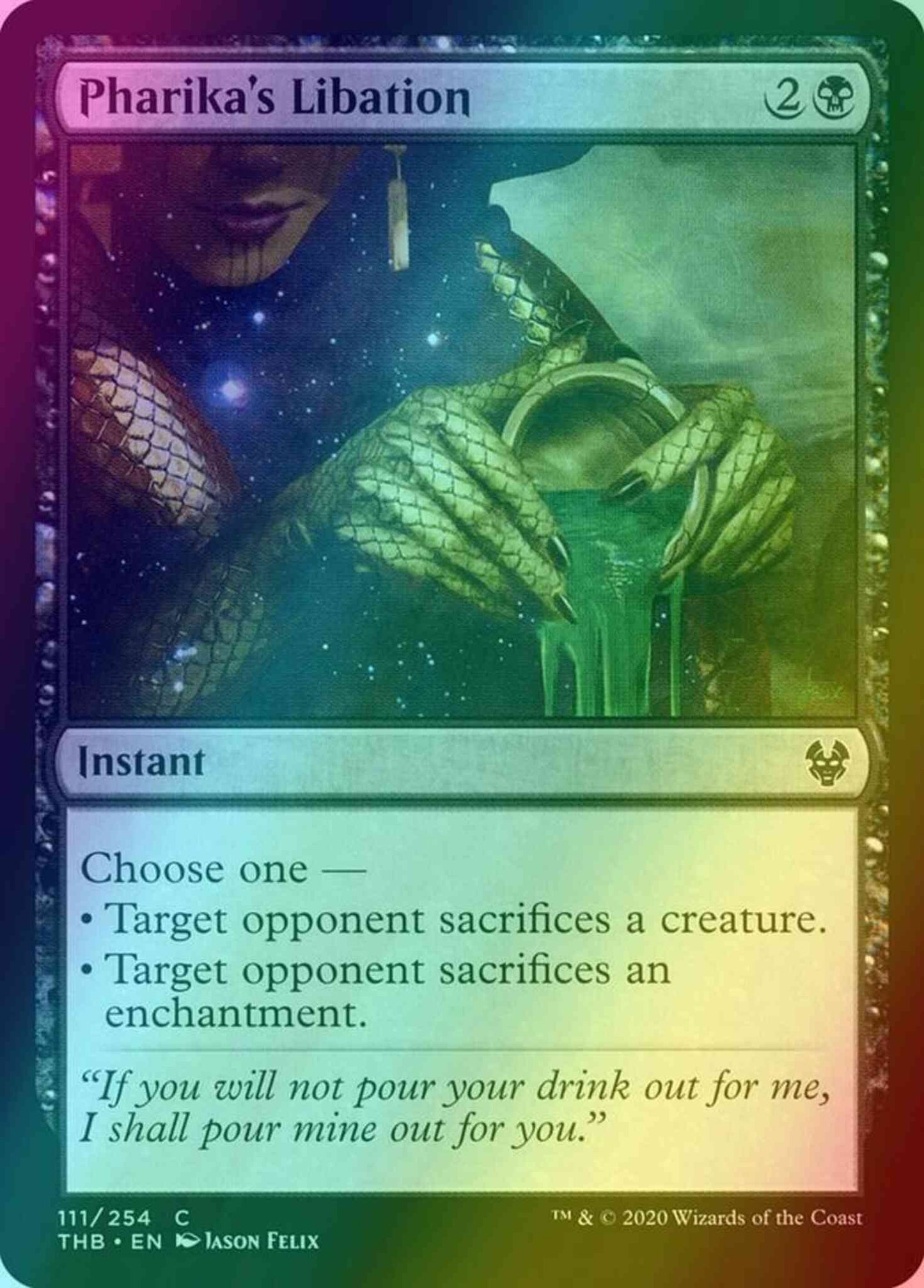 Pharika's Libation [111] [Theros Beyond Death] [Foil]