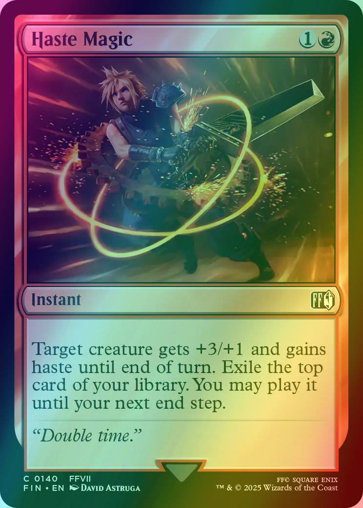Haste Magic [140] [FINAL FANTASY] [Foil]