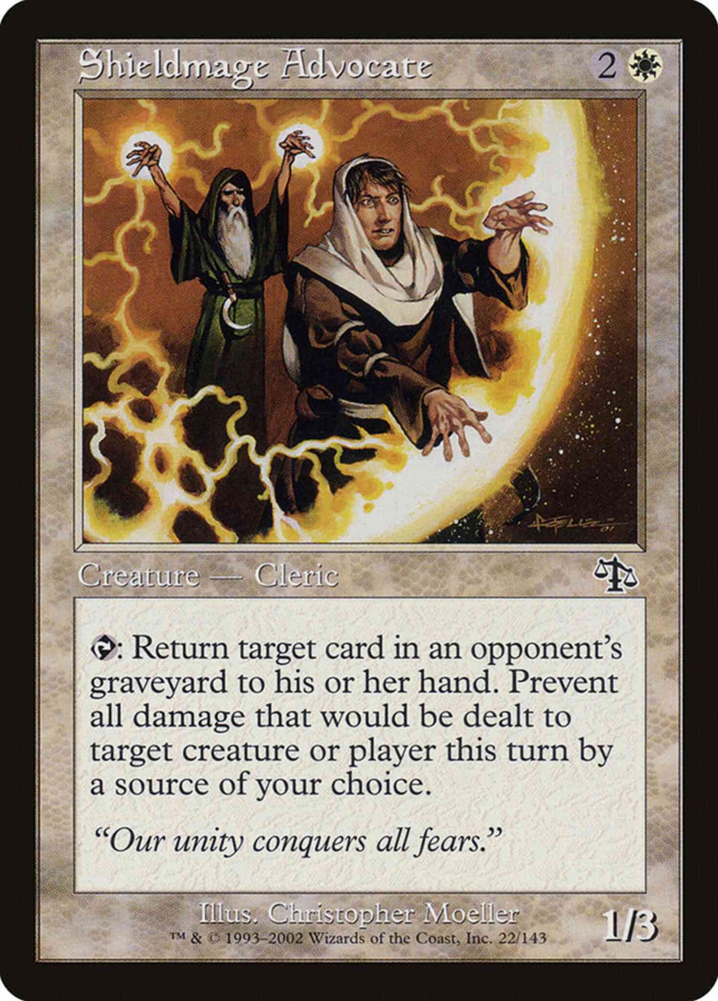 Shieldmage Advocate [22] [Judgment] [Non-Foil]