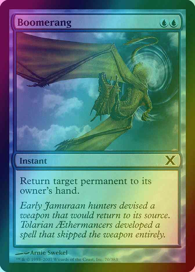 Boomerang [70] [Tenth Edition] [Foil]