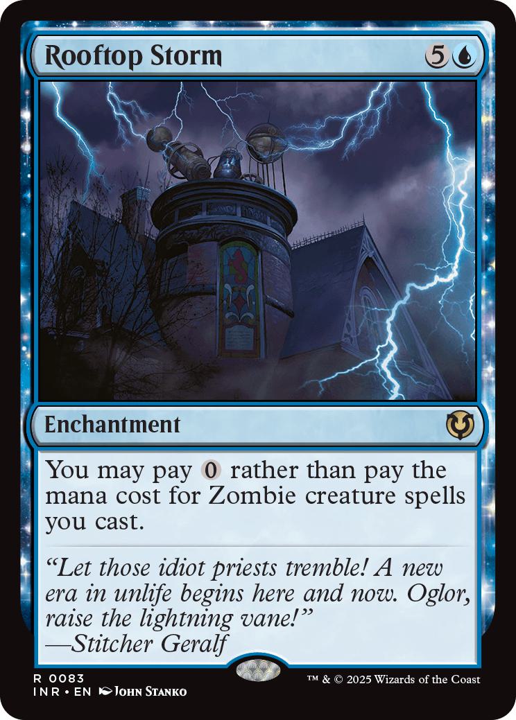 Rooftop Storm [83] [Innistrad Remastered] [Non-Foil]