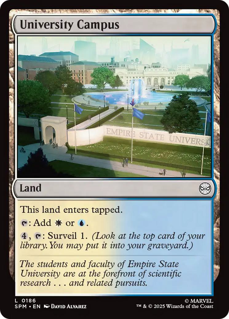 University Campus [186] [Marvel's Spider-Man] [Non-Foil]