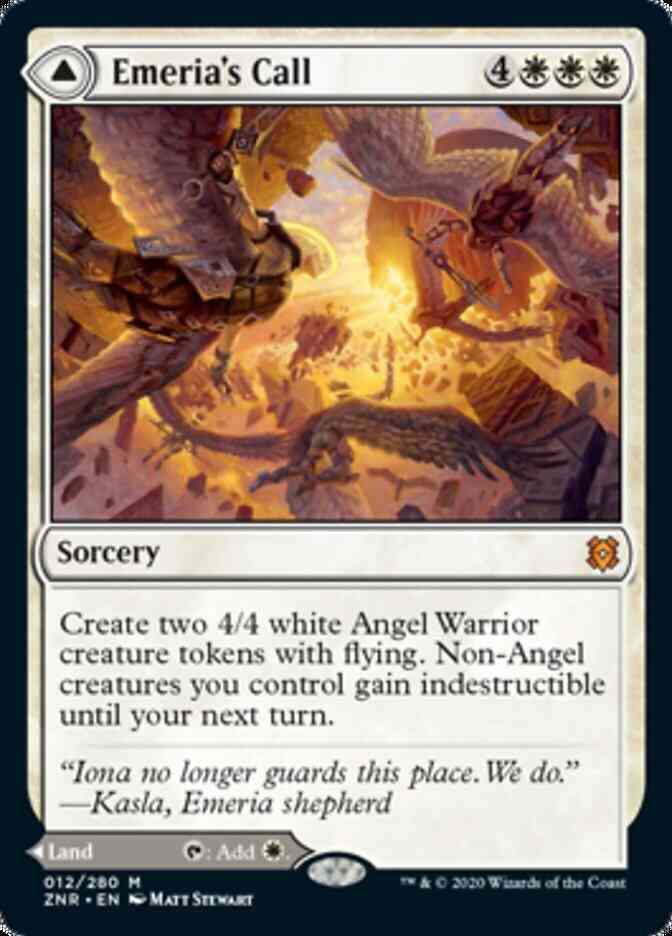 Emeria's Call // Emeria, Shattered Skyclave [12] [Zendikar Rising