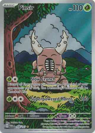 Pinsir - 168/167 - Illustration Rare [sv06-168] [Ultra]