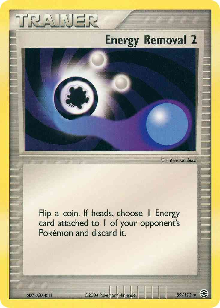 Energy Removal 2 - 89/112 - Uncommon [ex6-89] [Reverse Holo]