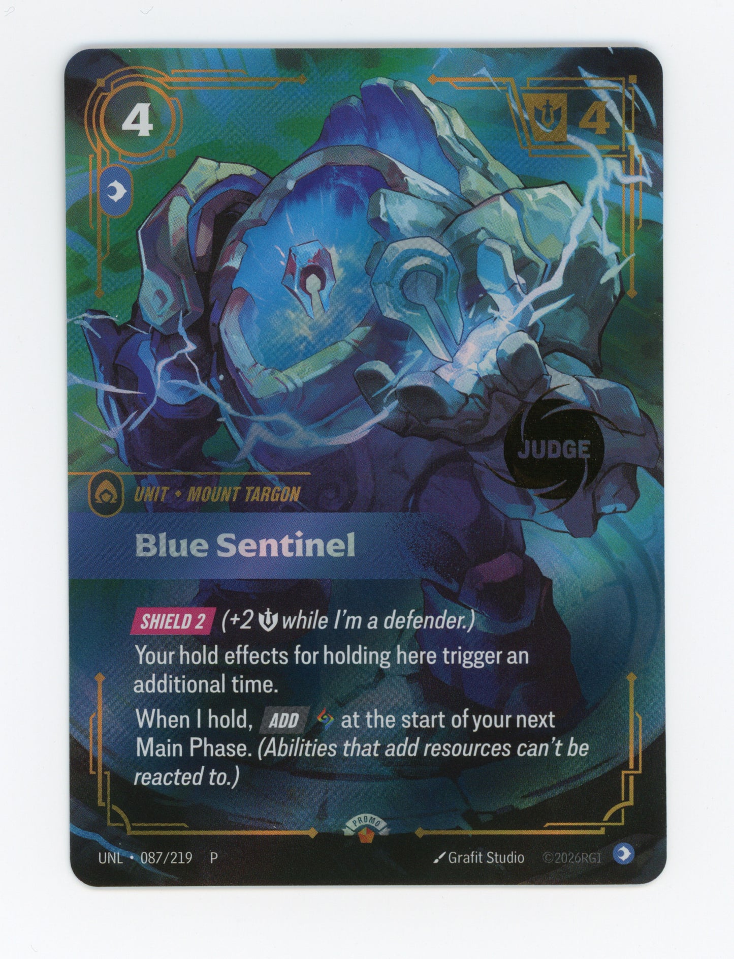 Blue Sentinel — Foil — ID 19187