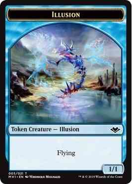 Angel Token (02) // Illusion Token (05) [Modern Horizons Tokens] [Non-Foil]