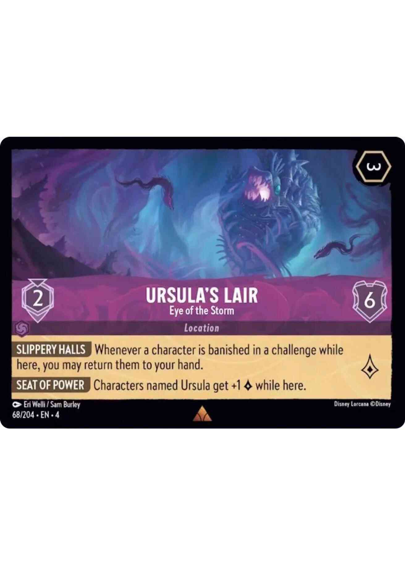 Ursula's Lair - Eye of the Storm - 68/204 [Ursula's Return] [Non-Foil]