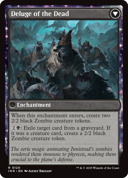 Invasion of Innistrad // Deluge of the Dead [120] [Innistrad Remastered] [Non-Foil]