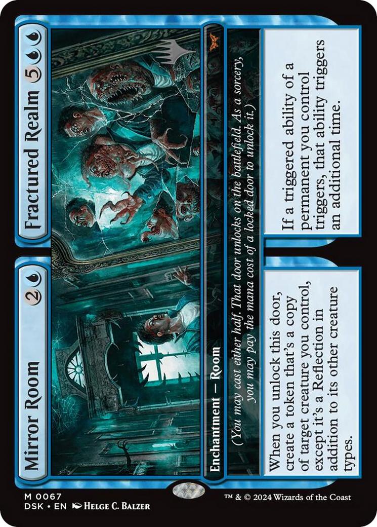 Mirror Room // Fractured Realm [67p] [Promo Pack] [Duskmourn: House of Horror: Promos] [Non-Foil]