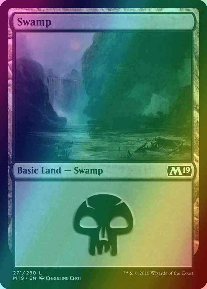 Swamp [271] [Core Set 2019] [Foil]