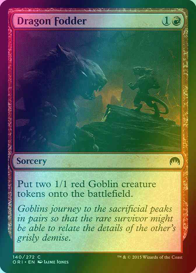 Dragon Fodder [140] [Magic Origins] [Foil]