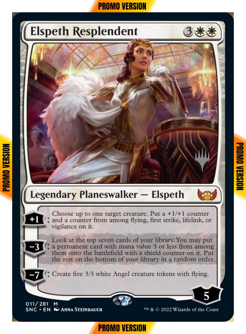 Elspeth Resplendent [Promo Pack] [11p] [Streets of New Capenna: Promos] [Non-Foil]