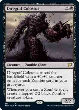 Diregraf Colossus [112] [Innistrad: Midnight Hunt: Commander] [Non-Foil]