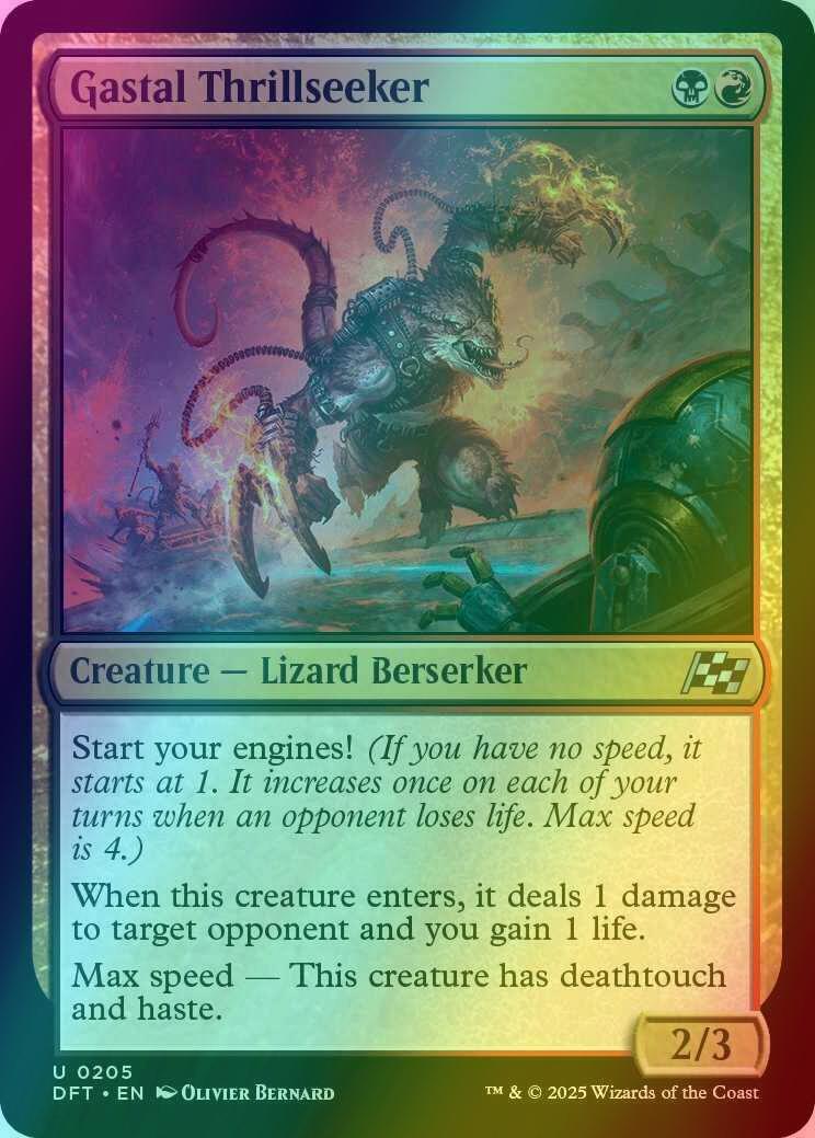 Gastal Thrillseeker [205] [Aetherdrift] [Foil]