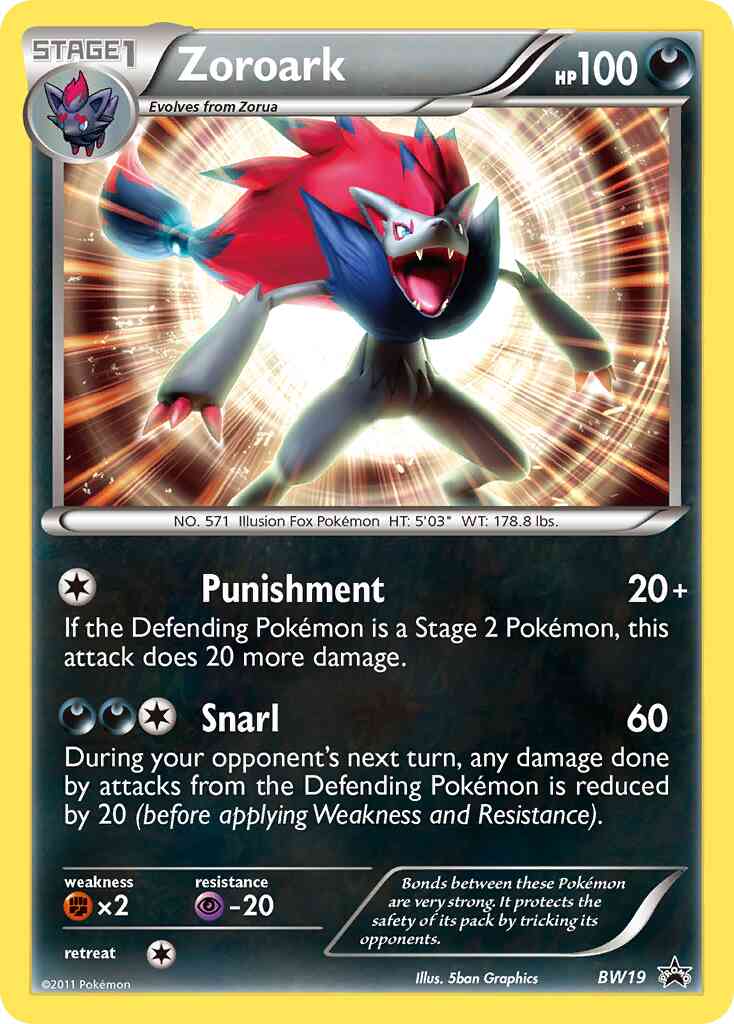 Zoroark - BW19 - Promo [bwp-BW19] [Holo]