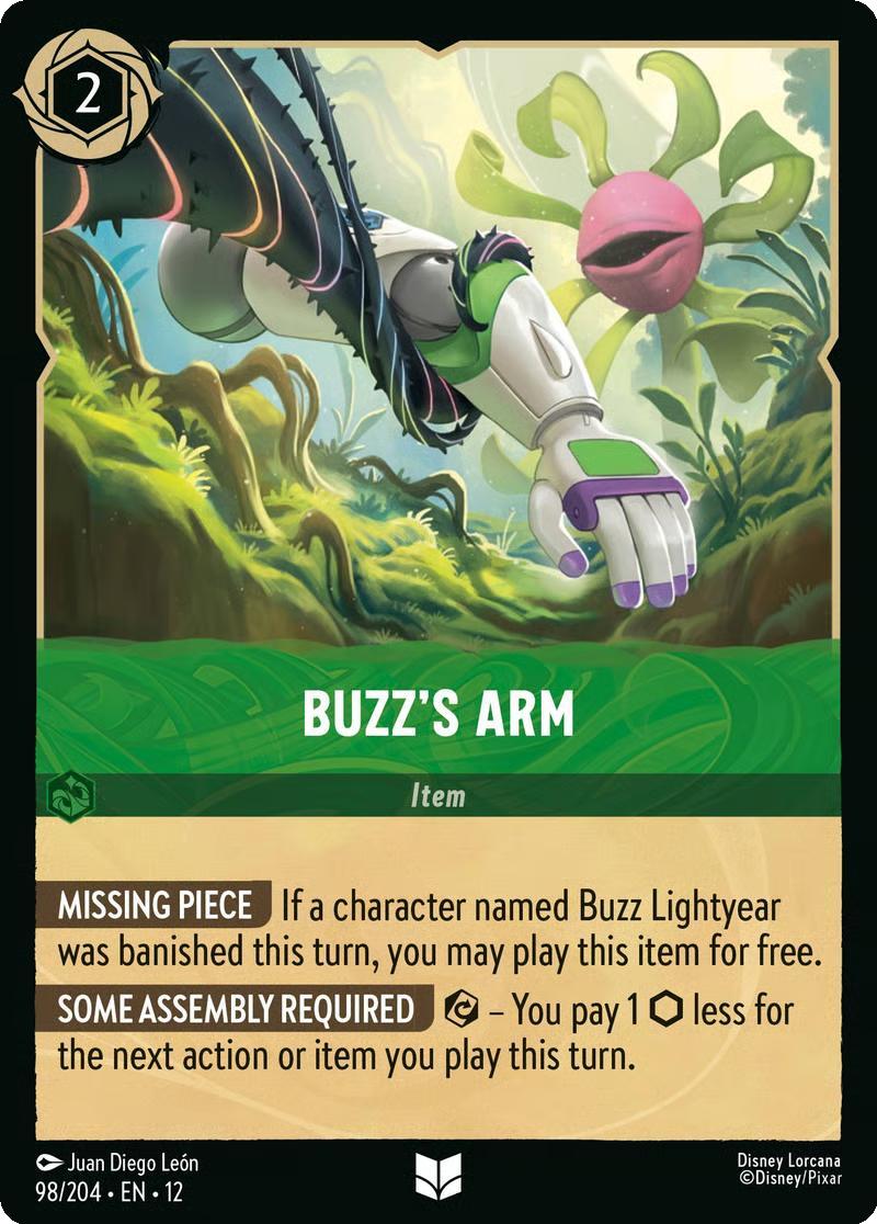 Buzz's Arm - 98/204 [Wilds Unknown] [Non-Foil]