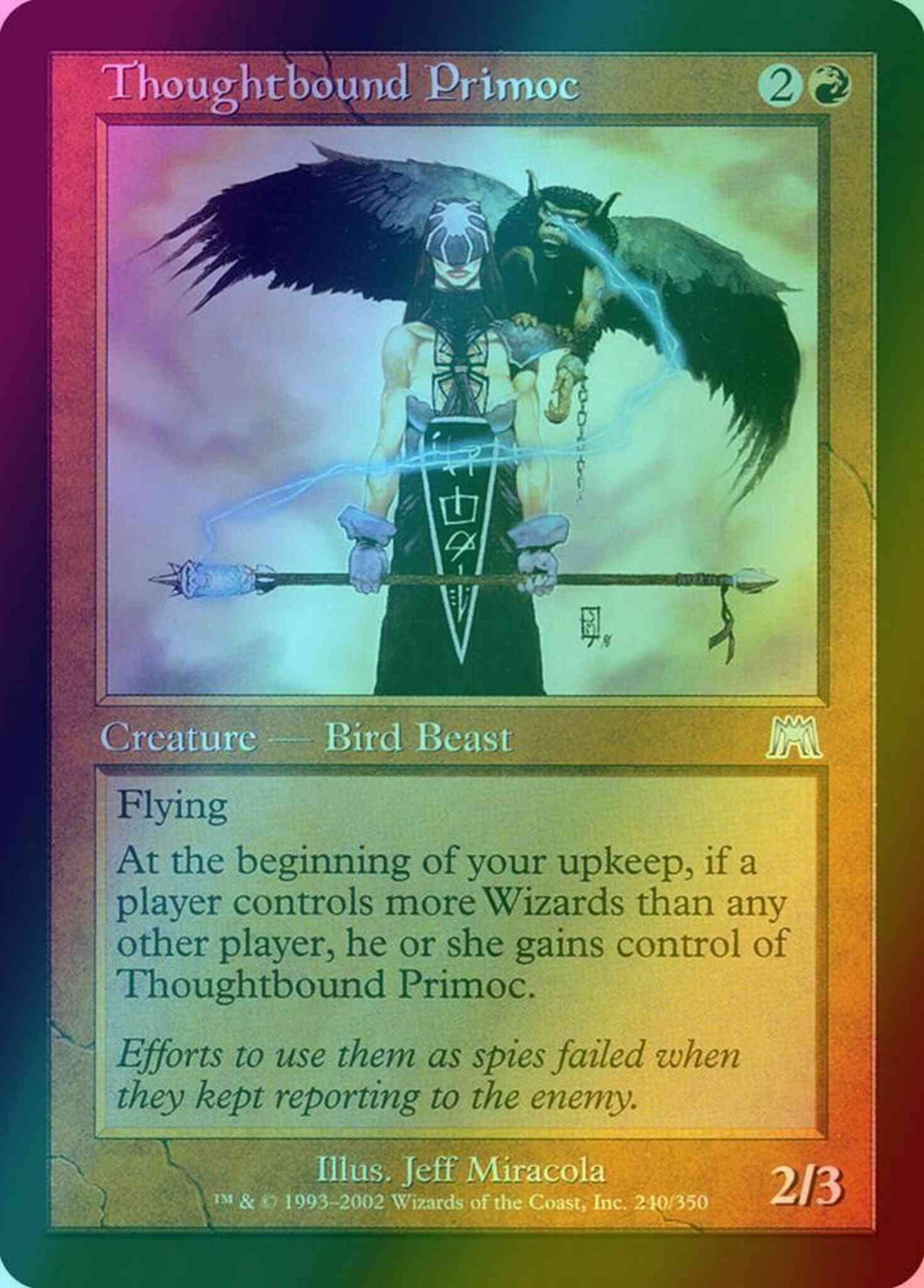 Thoughtbound Primoc [240] [Onslaught] [Foil]