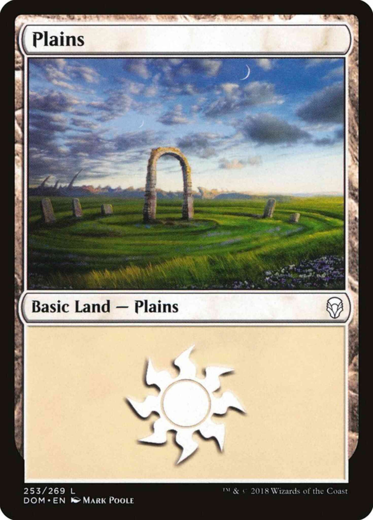Plains [253] [Dominaria] [Non-Foil]