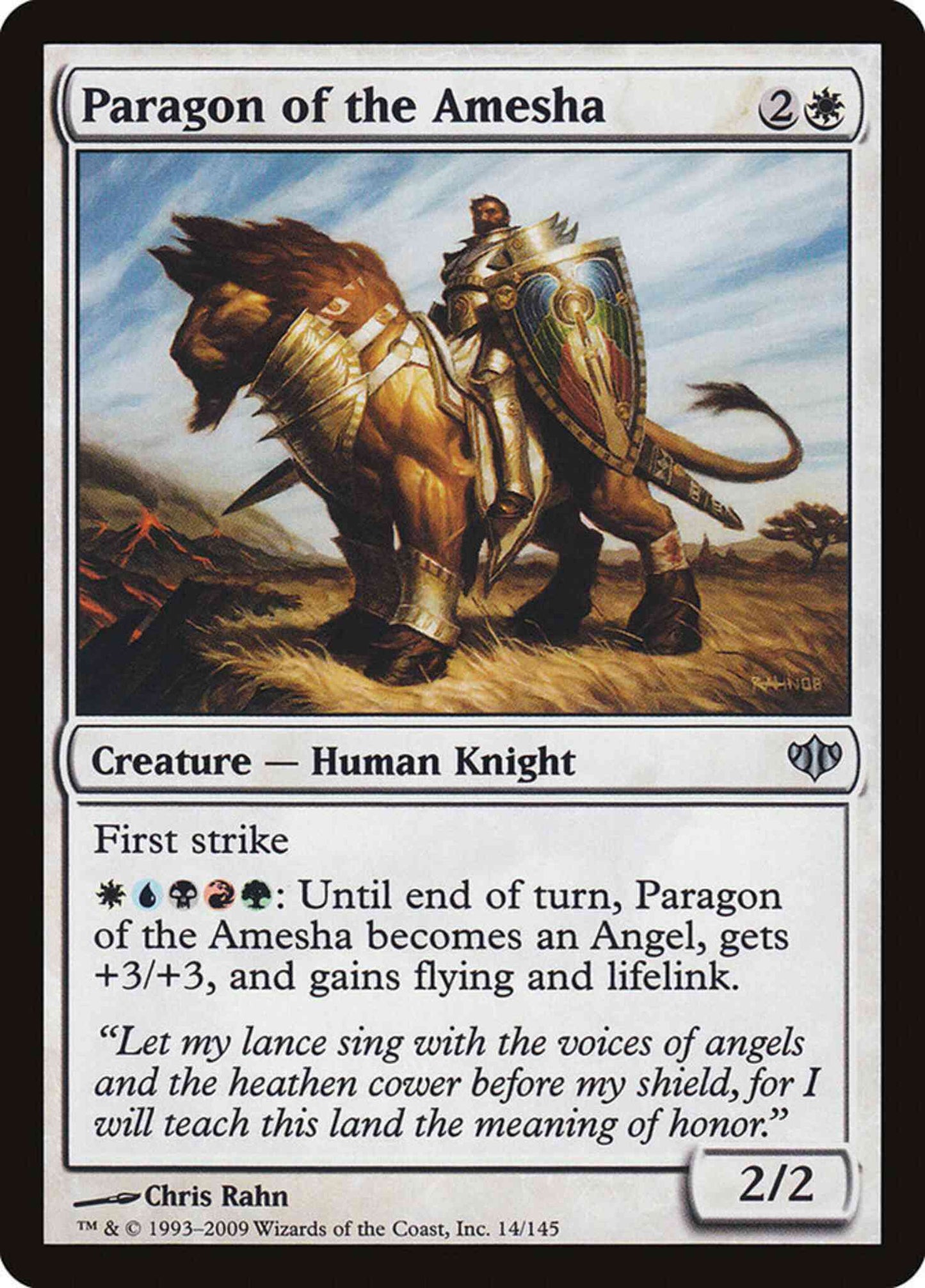 Paragon of the Amesha [14] [Conflux] [Non-Foil]