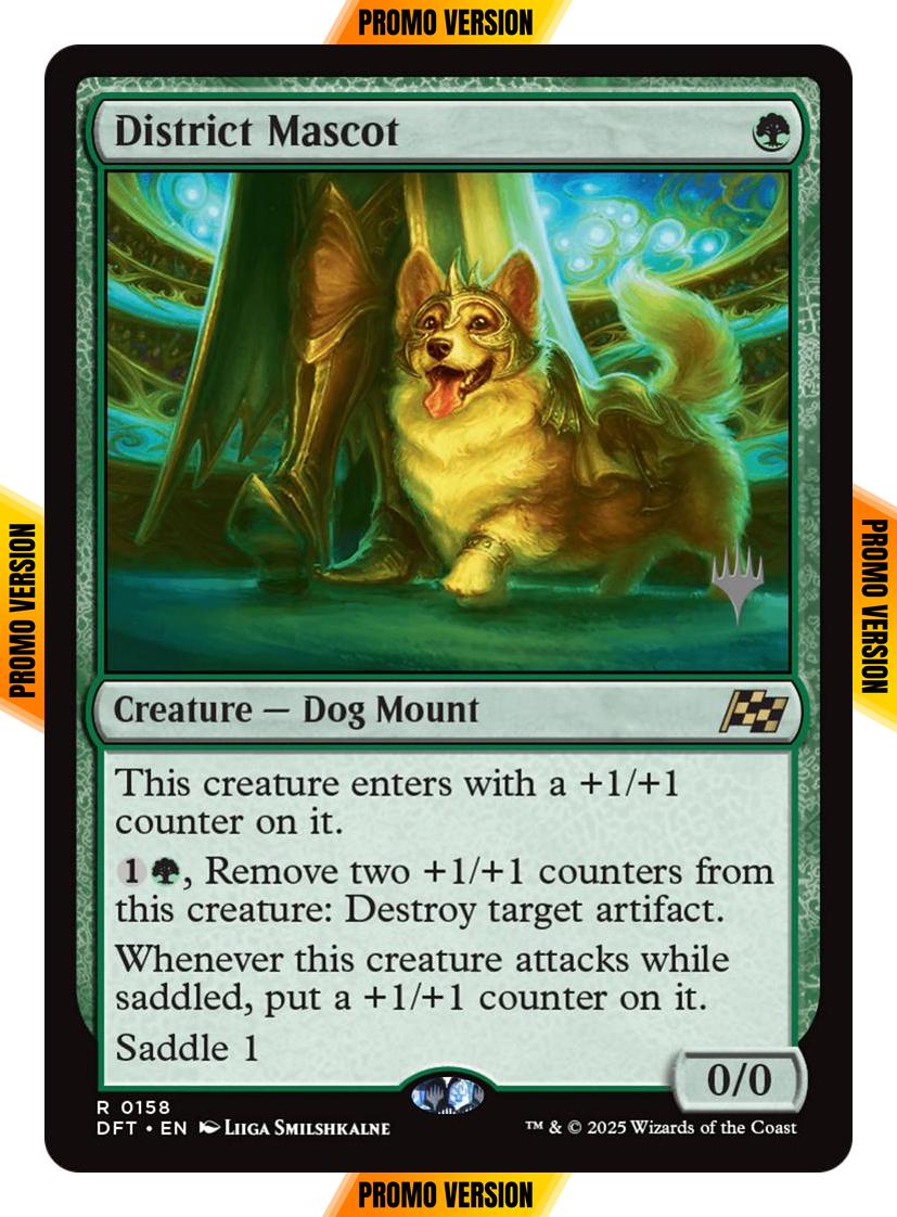 District Mascot [158p] [Promo Pack] [Aetherdrift: Promos] [Non-Foil]