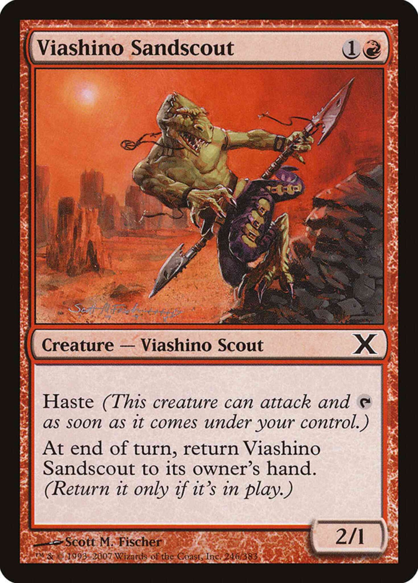 Viashino Sandscout [246] [Tenth Edition] [Non-Foil]